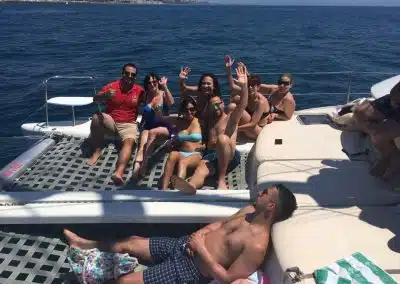 Private boat party in Malaga