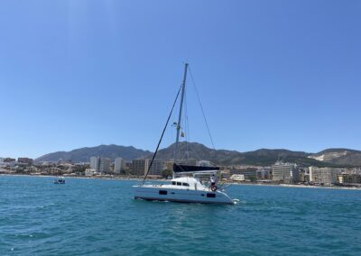 Enjoy a catamaran boat tour in Benalmádena, Málaga