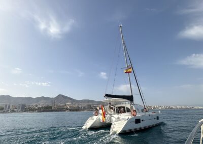 Enjoy a catamaran boat ride in Benalmádena, Málaga